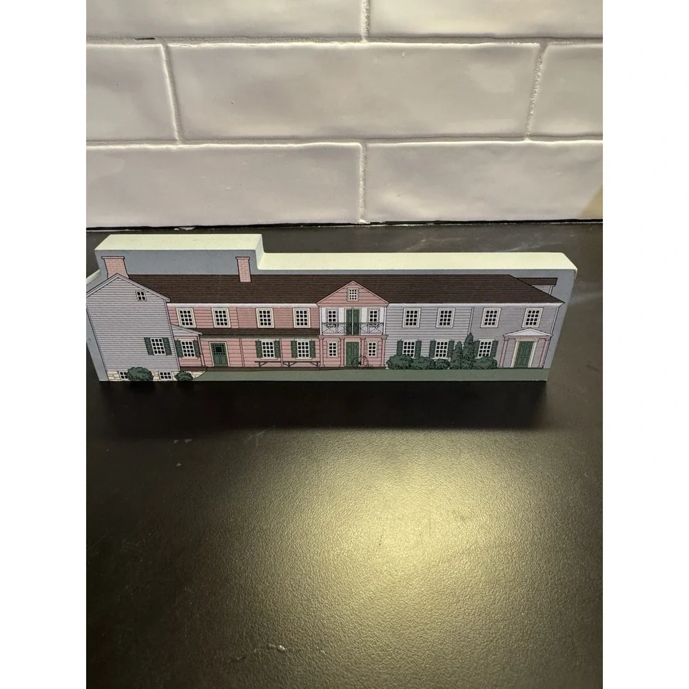 Hometowne Collectibles Shriver Homestead Union Mills MD Shelf Sitter 1995 Signed